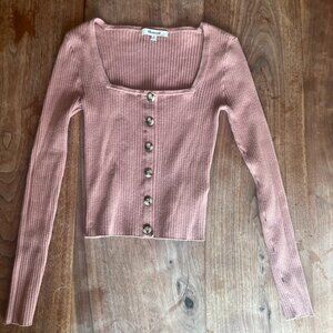Madewell XS cropped cardigan